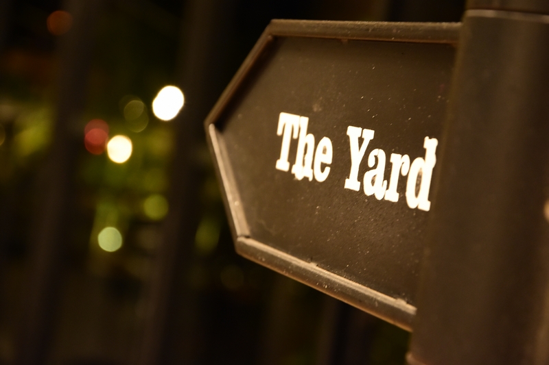 Kitchen Yard on Saturday Night